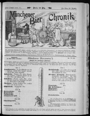 Münchener Bier-Chronik, 1908