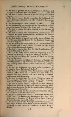 A Collection of the public general statutes. 1865