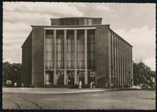 Schauspielhaus, Bochum: Aussenansicht Eingangsseite