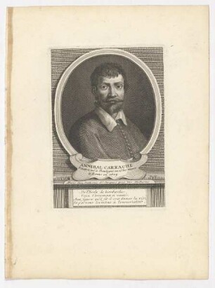 Bildnis des Annibal Carracce