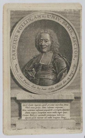 Bildnis des Carolus Rollin