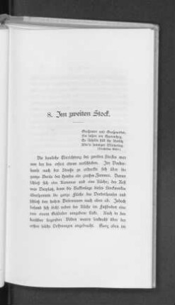 8. Im zweiten Stock.