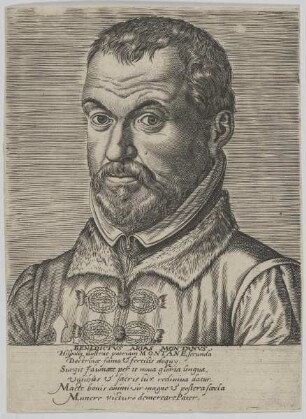 Bildnis des Benedictvs Arias Montanvs