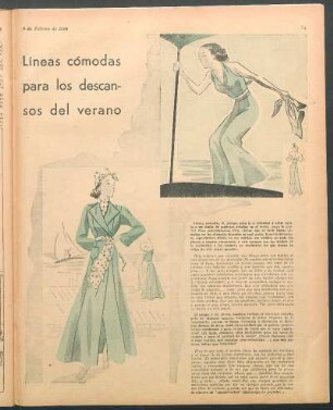 Líneas cómodas para los descansos del verano