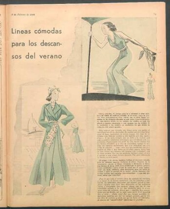 Líneas cómodas para los descansos del verano