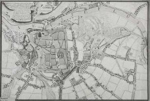Plan von der Stadt Goerlitz