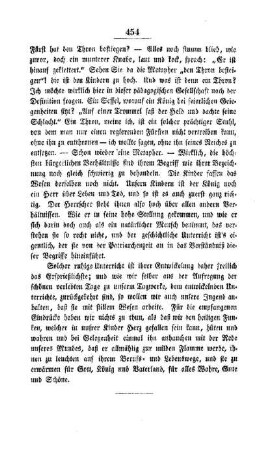 Extrablatt über den Elementarunterricht im Lateinischen mit Rücksicht auf Hamilton und Jcotot und und Vorschläge