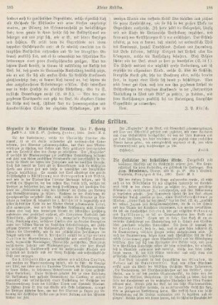 185-188 Kleine Kritiken