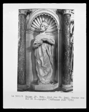Grabmal des heiligen Remigius — Statue des Duc de Bourgogne