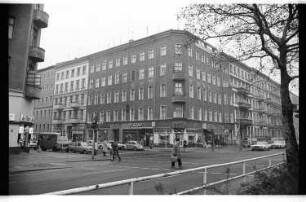 Kleinbildnegativ: Zossener Straße, Gneisenaustraße, 1976