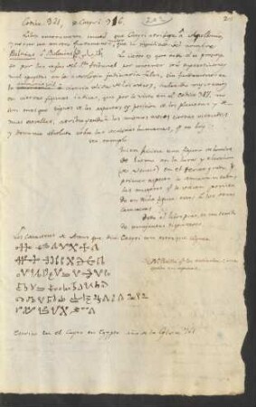 Einiges über Geheimschrift