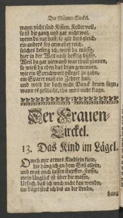 Der Frauen-Circkel.