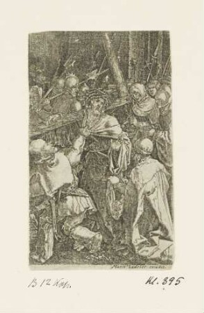 Kreuztragung, Blatt 10 der Folge "Passion"