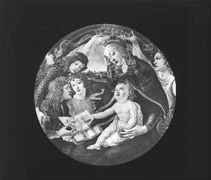 Florenz (Madonnenbild von Sandro Botticelli in den Uffizien)