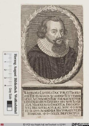 Bildnis Wilhelm Leyser (Lyserus)