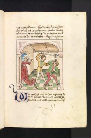 Der Buhler, der nicht aus dem Haus fand; (Kapitel I: Von Berosias)