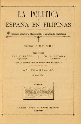 Núm. 93. 28 Agosto 1894