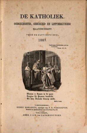 De Katholiek. 52. 1867