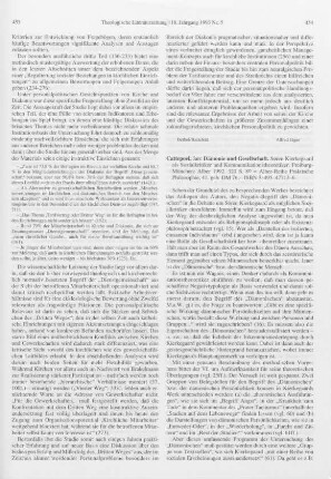 454-455 [Rezension] Cattepoel, Jan, Dämonie und Gesellschaft