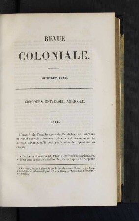 Concours universel agricole.