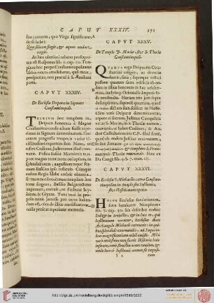 Caput XXXIV, XXXV, XXXVI