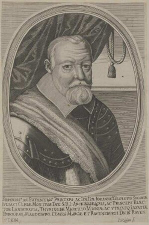 Bildnis des Ioannes Georgius, Kurfürst von Sachsen