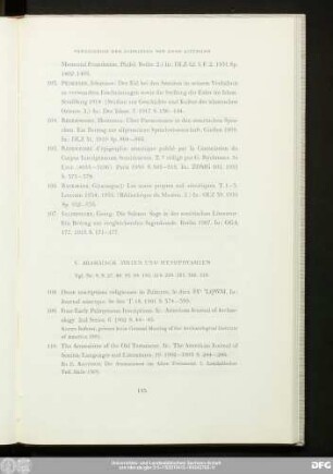 V. Armäisch. Syrien und Mesopotamien