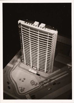Telefunken-Hochhaus, Berlin-Charlottenburg: Modellansicht