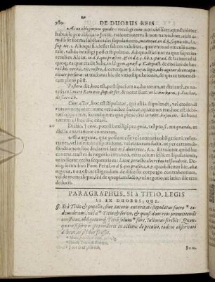 Paragraphus, Si a Titio, Legis Si ex Duobus, Qui § Si a Titio ...