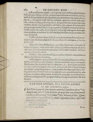 Paragraphus, Si a Titio, Legis Si ex Duobus, Qui § Si a Titio ...