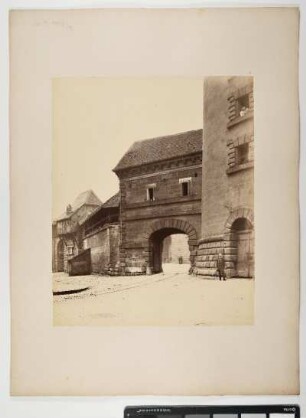 Innere Ansicht des Spittler-Thores. - Spittlertor, Nürnberg