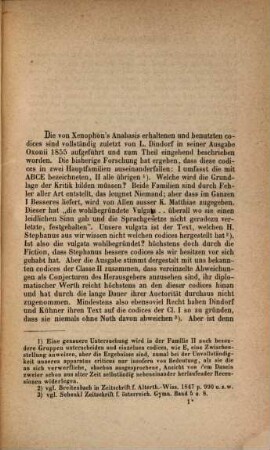 Xenophons Anabasis, Kritischer Anhang