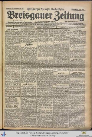 Nr. 206-230 (September 1912)