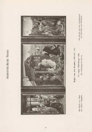 Die Sibylle von Tibur und Kaiser Augustus ; Der sogen. Middelburger Altar. Die Anbetung des Kindes ; Die Könige aus dem Morgenlande und der Stern von Bethlehem