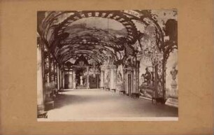 Reggia dei Gonzaga (Palazzo Ducale), Mantua: Refektorium oder Saal der Blumen in der der ehemaligen Gonzaga-Residenz