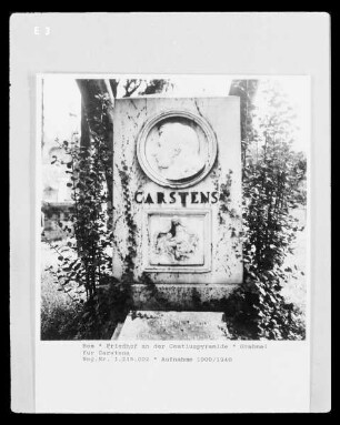 Grab von Jacob Asmus Carstens (1754-1798)