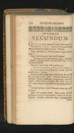 In Librum Secundum.