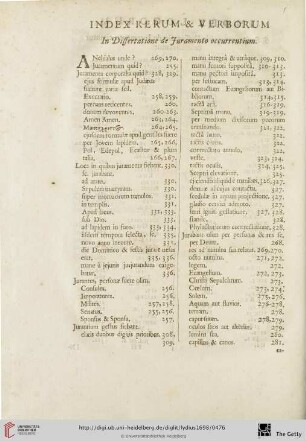 Index locorum