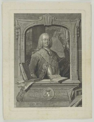 Bildnis des Henricus de Bünau