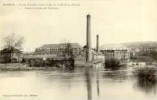 Ansicht einer filzverarbeitenden Fabrik in Mouzon