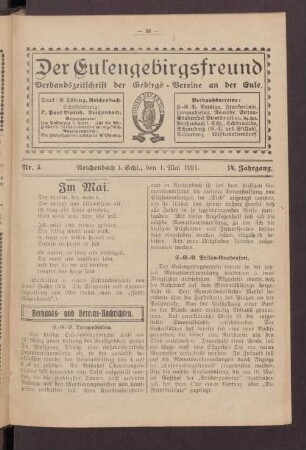 1921, Nr. 5 (01. Mai)