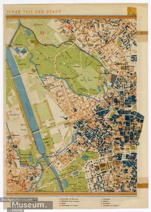 Südwestlicher Teil der Stadt