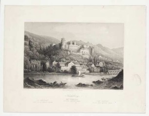 Heidelberger Schloss von Nordosten
