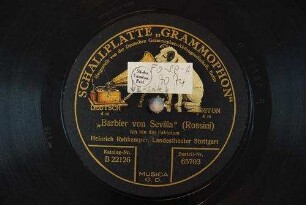 "Barbier von Sevilla" : Ich bin das Faktotum / (Rossini)