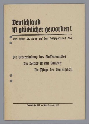 "Deutschland ist glücklicher geworden!"