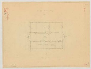 Lenzerwische (Kreis Westprignitz): [Rosinscher Hof]. Scheune (Grundriss)
