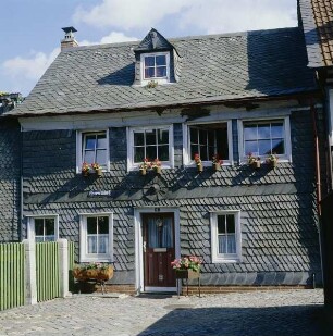 Goslar. Wohnhaus im Heerwinkel Nr. 6, Eingangsseite