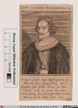 Bildnis Johann Carl Rosenberg