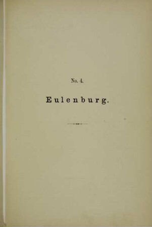 4. Eulenburg