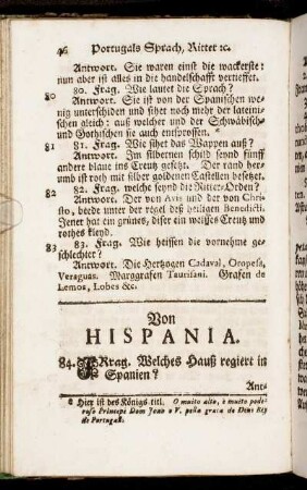 Von Hispania.